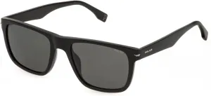 Солнцезащитные очки Police SPLQ83, глянцево-черные, размер 54, BLACK