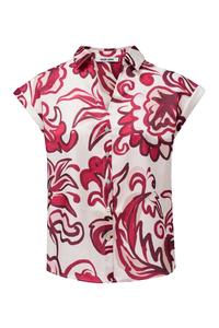 Блуза Salsa Jeans, красно-белый