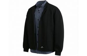 Кардиган с воротником-рубашкой Unisex ZIAREL, черный