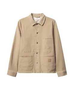 Рубашка из хлопчатобумажной саржи - песочного цвета. Gabba, бежевый