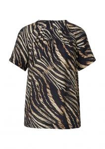 Блуза COMMA, mottled beige