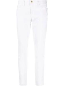 Укороченные джинсы скинни FRAME, белый