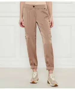 Атласные брюки Ridder Cargo Relaxed fit Marc Cain, бежевый