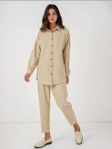 Bigdart Костюм-двойка в цвете крем