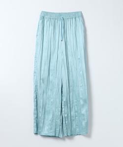 Цветные атласные брюки свободного кроя Jeanasis, цвет Light Blue(82)