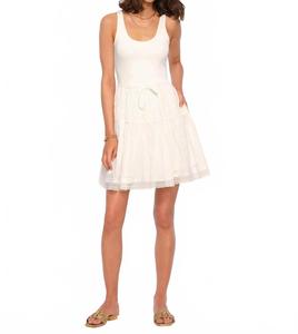 Белое мини-платье Tammi Heartloom