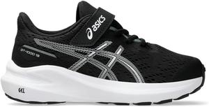 Беговые кроссовки Asics GT-1000 13 для детей дошкольного возраста, белый/черный