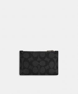 Чехол для карточек на молнии с фирменным рисунком