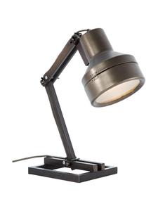 Настольная лампа Hardwork, 48x18x37 см, из черной стали Brilliant