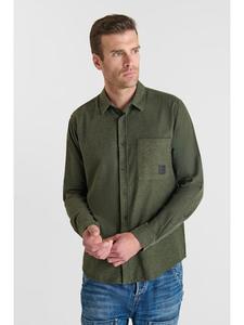 Le Temps des Cerises Рубашка с длинными рукавами DEBIN зеленого цвета