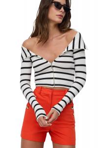 No Matter What Вязаный кардиган в белом цвете