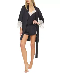 Комплект пижамы с кружевом в форме сердца, отдельные предметы Flora by Flora Nikrooz, синий