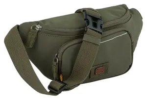 Поясная сумка Camel active "City", подходящий городской спутник, с небольшими светоотражающими деталями, зеленый
