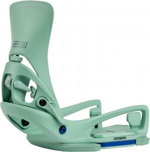 Крепления для сноуборда Burton Step On Cartel X EST, мужские, большие, мягкие, шалфейного цвета, Atmyll/Blk