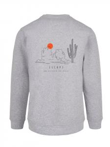 Толстовка F4NT4STIC, пятнистый серый