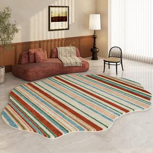 AOVOC Ковер 200х300 см из искусственной шерсти, нестандартной формы, для гостиной или спальни, модель Patan Thick Version-04