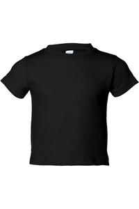 Футболка из хлопкового джерси для малышей Rabbit Skins, черный