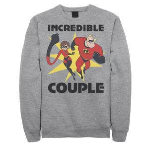 Мужской свитшот с портретом Disney/Pixar Incredibles 2 Incredible Para Duo Licensed Character