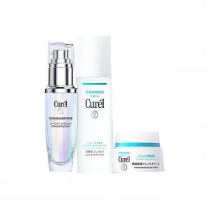 Curél Набор уходовой косметики KERUN для увлажнения и снятия покраснений