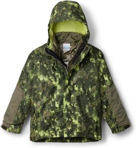Куртка Columbia boys Whirlibird III Interchange, Stone Green Timberwild/Stone Green