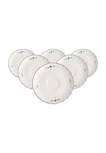 Набор блюдцев Villeroy & Boch Vieux Luxembourg, 6 предметов, 14,6 см, белый