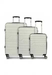 Набор из 3 чемоданов на колесах seattle set 3teilig Bench, Stone Grey