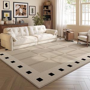 Budis Ковер 120х200 см для гостиной в французском стиле, светлый люкс, утолщенный водостойкий противоскользящий, Twilight Latitude