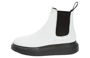 Alexander McQueen Hybrid Chelsea Boot черно-белый (женские)