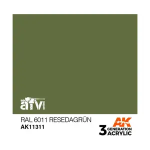 RAL 6011 Резедагрун, 3rd Gen Acrylic - AFV