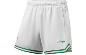 Спортивная баскетбольная коллекция баскетбольные шорты мужские белые Lining, белый