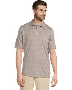 Мужская футболка Johnston & Murphy XC4 Performance Cool Degree Tonal Print, Airplane/Light Gray