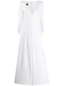 Комбинезон с вырезными деталями Talbot Runhof, белый