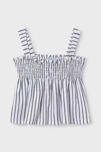 Детская хлопковая блузка Mayoral, черный