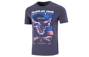 Мужская футболка Under Armour, фиолетовый