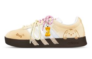 VL COURT 2.0 низкие скейтборд кроссовки unisex желтые Adidas, белый