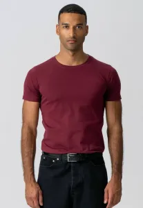 Базовая футболка с мускулистым силуэтом Teeshoppen, Bordeaux