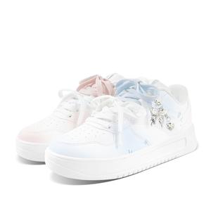 ANTA Свободные, нескользящие, износостойкие, низкие, унисекс, кроссовки для скейтбординга, синие, розовые, разные цвета