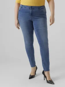 Джинсы vmfanya зауженного кроя Vero Moda Curve, Medium Blue Denim