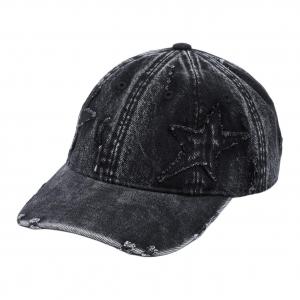 LINING Джинсовая бейсболка унисекс черная, Black