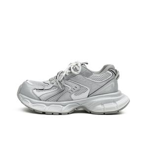 MASOOMAKE Высокие облегченные дышащие низкие массивные кроссовки женские Vintage Silver, цвет Vintage Silver