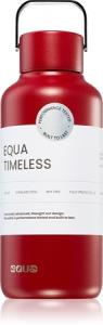 Бутылка для воды из нержавеющей стали маленькая Equa Timeless, Wine Not 600 ml