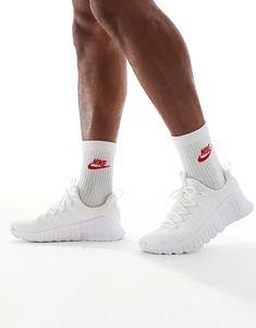 Кроссовки Nike Training Free Metcon 6 белого цвета