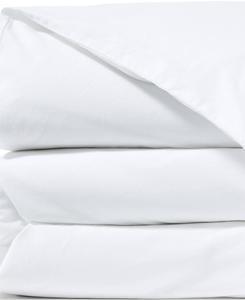 Покрывало на кровать из гладкого перкаля, хлопка с плотностью 300 нитей на дюйм Lands' End, белый