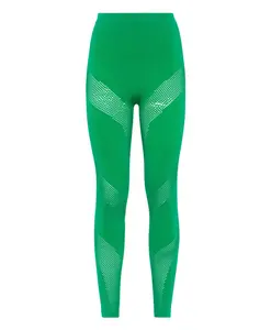 Бесшовные леггинсы Philipp Plein, зеленый