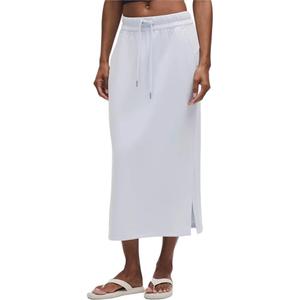 Мягкая повседневная длинная юбка Women's Lululemon, синий