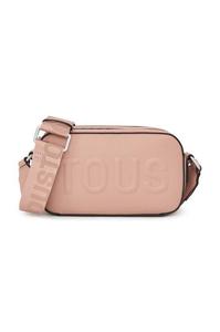 Сумочка кросс-боди Tous с двумя отделениями, бежевый