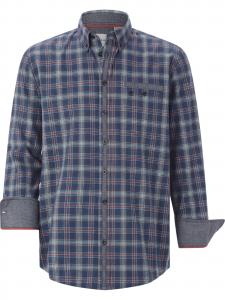 BABISTA Рубашка на пуговицах 'Ilan' синего цвета Regular fit