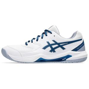 Кроссовки Asics Gel-Dedicate 8 Tennis Shoes Men Low-top White/blue, белый/голубой