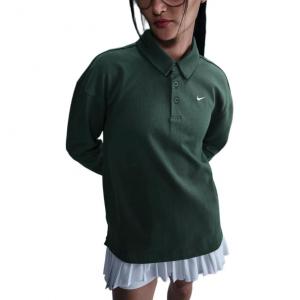 Nike Футболка поло SportswearSwoosh FW24 женская Vintage Green