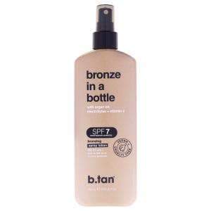 Лосьон-спрей Bronze In a Bottle SPF 7 от B.Tan для унисекс - лосьон объемом 8,45 унций B.Tan, Large